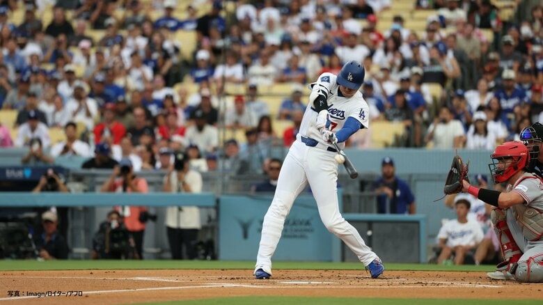 5試合ぶりスタメン復帰の大谷翔平　今季の投手復帰に「ほとんどの確率でそれはないと思う…オフェンスに集中したい」｜FNNプライムオンライン