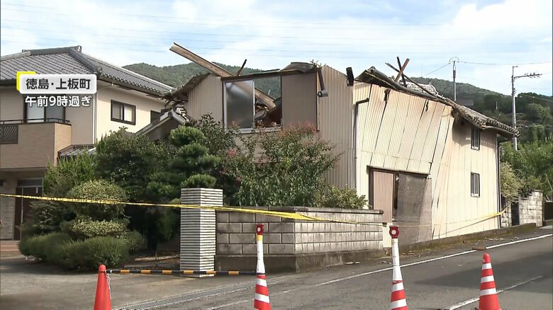 【台風10号】再上陸する見込みの四国ですでに住宅倒壊や土砂崩れ　高知市は商業施設などの臨時休業相次ぐ｜FNNプライムオンライン