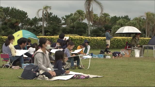 UMK秋のスケッチ大会 宮崎市 こどものくに