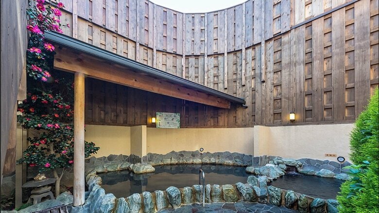 大黒湯の露天風呂