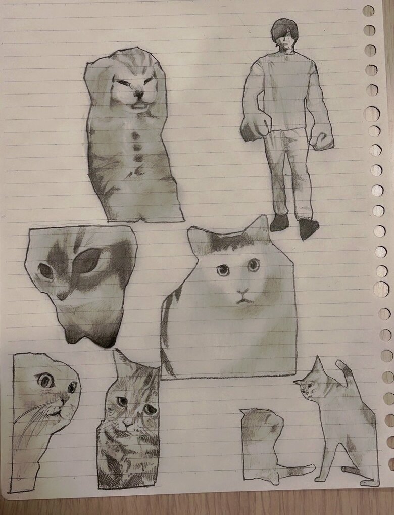 最近描いた作品（提供：あぱる。とさん）