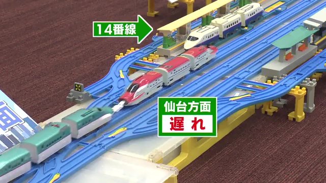 福島駅への乗り入れは緻密なダイヤで成り立つ