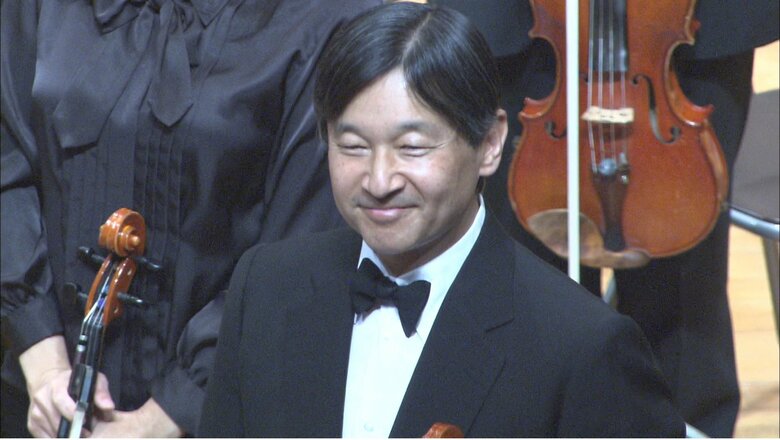 天皇陛下も同じステージでビオラを演奏された　2014年4月