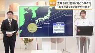 愛媛に２７日朝～昼前に最接近の予想　台風７号最新情報　雷伴う激しい雨と土砂災害に注意【愛媛】