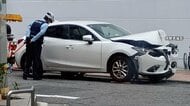 電柱衝突の27歳警察官　酒の臭いも呼気検査を拒否　血液検査で飲酒運転判明　「何も言いたくない」　広島市