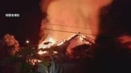 「うちも燃えるんじゃないか」炎上がり恐怖…住宅と倉庫全焼　住人男性が一酸化炭素中毒疑いで搬送（島根）