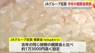 新米価格のカギ握るJAの概算金 去年より約1万3000円高く設定「今後下がる要素は少ない」依然として高止まりか