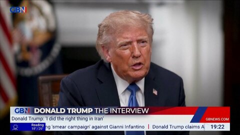 「核兵器の保有を阻止」トランプ大統領　イラン攻撃を正当化