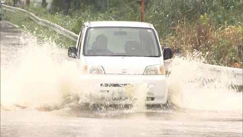 豪雨被害の千葉で再び冠水　福島・いわき市のアンダーパスでは車浸水し50代女性が意識不明
