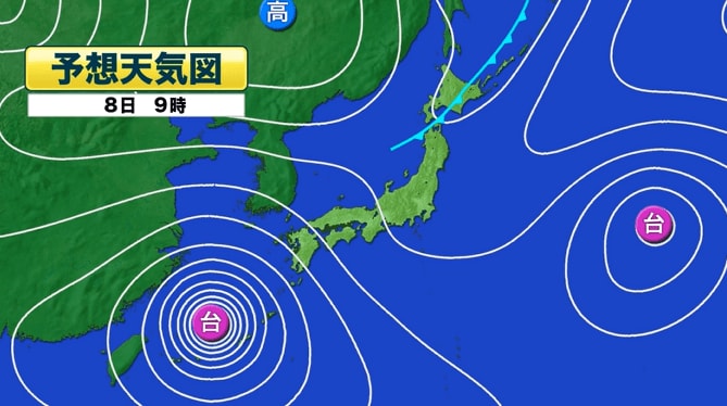 予想天気図