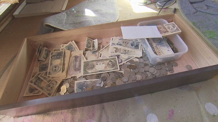 絵に描いたような“へそくり”