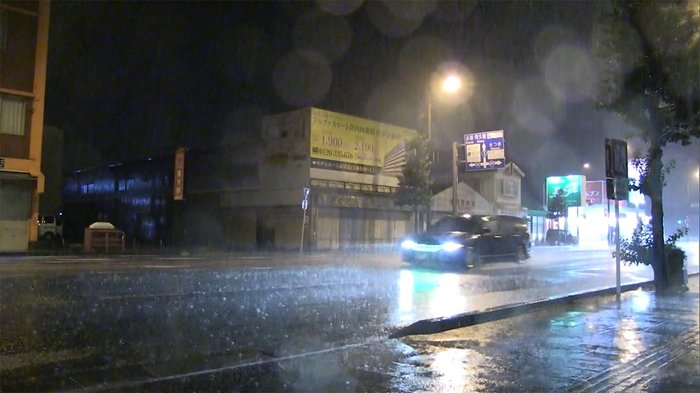 鹿児島で記録的大雨 梅雨前線活発化