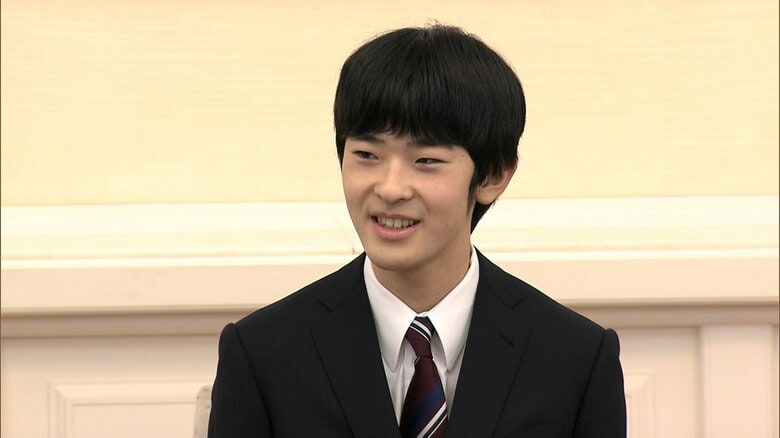 悠仁さま成年会見を終え安堵　天皇皇后両陛下のメッセージに感謝し側近「とてもご立派な会見」｜FNNプライムオンライン