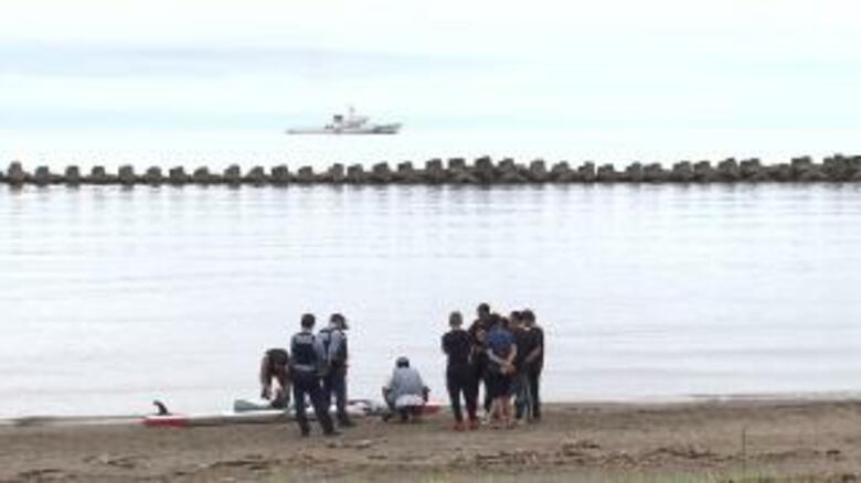 「銭函の沖で遺体を発見した」3日前に行方不明の海水浴客 死亡で発見…27歳ベトナム人男性と判明｜FNNプライムオンライン