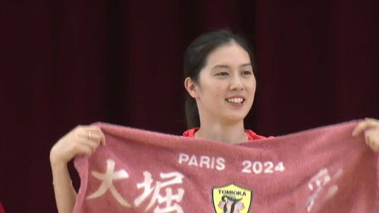 掴み取った日本代表　バドミントン・大堀彩選手「引退を踏みとどまれたのは福島のおかげ」パリオリンピックでの活躍誓う｜FNNプライムオンライン