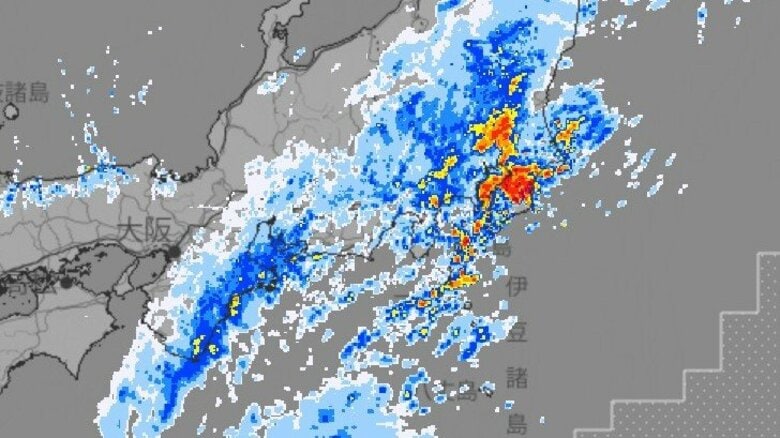 関東甲信、東海に「線状降水帯半日前予測」　東京、神奈川、千葉、埼玉、茨城、山梨、静岡、伊豆諸島　気象庁が発表｜FNNプライムオンライン