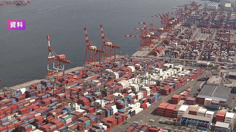 貿易収支5年連続赤字…2025年の貿易赤字は大幅縮小もアメリカ向け輸出が5年ぶり減少　トランプ関税影響か｜FNNプライムオンライン