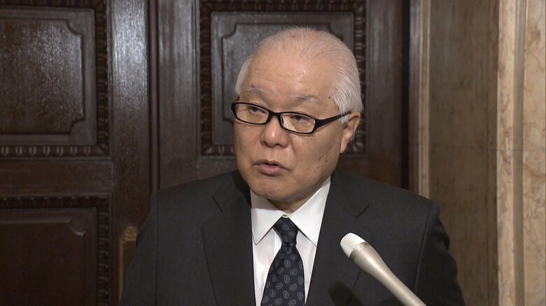 2月6日　武見敬三厚労相の閣議後会見のようす