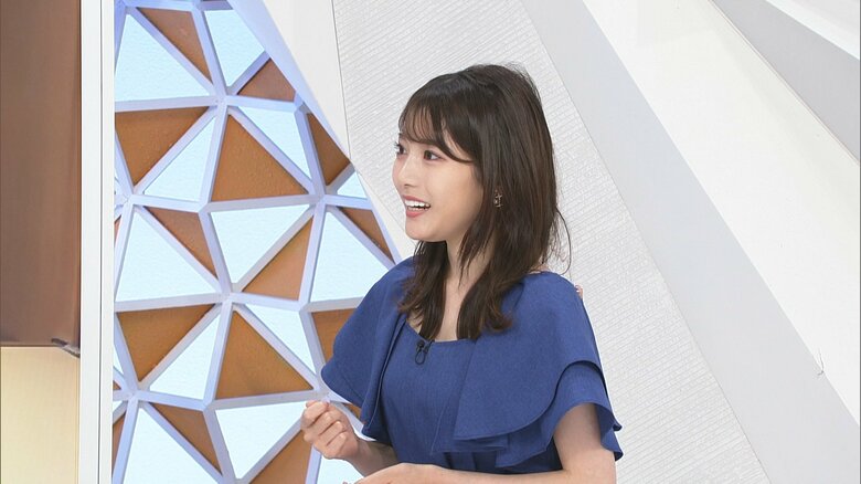 解説に熱が入る竹俣アナウンサー