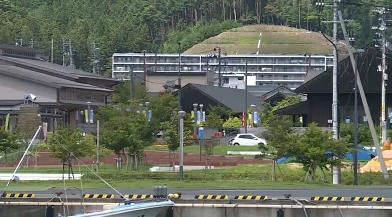 町の中心部に住宅を集約した現在の女川町
