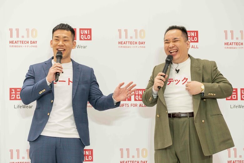 駒場さんは「ヒート」内海さんは「テック」