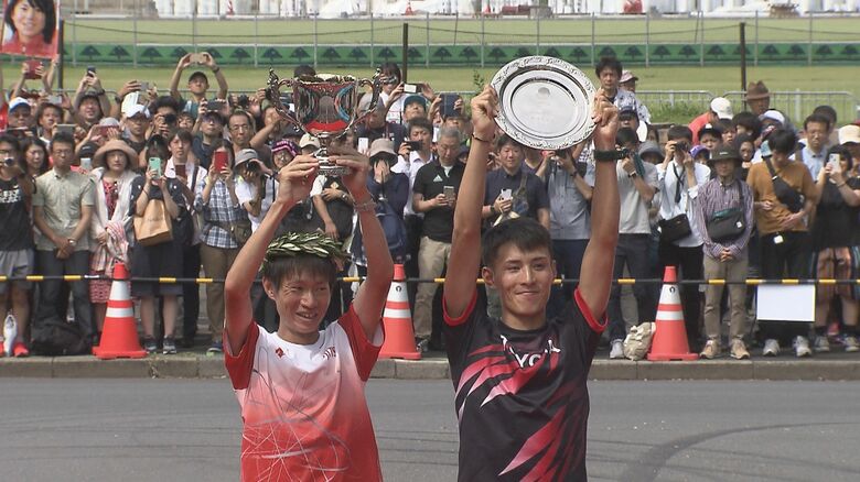 2019年MGC・服部勇馬選手(左) 中村匠吾選手(右)