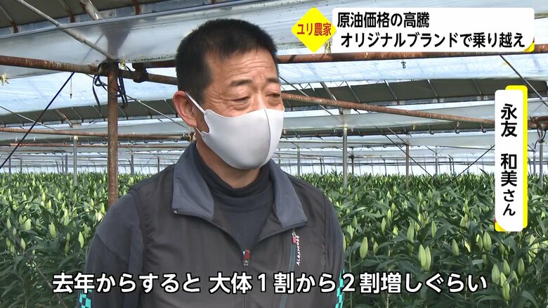 原油高騰の影響でハウス室温を保つ暖房費用に影響