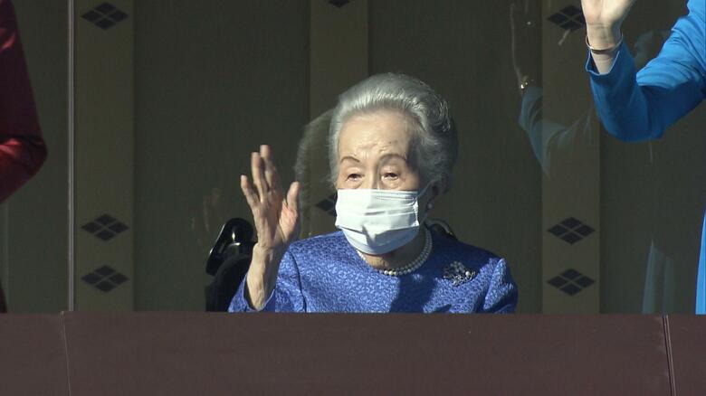 令和5（2023）年1月 新年一般参賀に出席された百合子さま