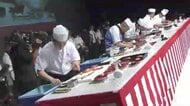 にぎり・軍艦・細巻きを6分で…北九州市で“回転寿司MVP選手権”　腕利きの職人がスピード・美しさ・重さを競う　福岡