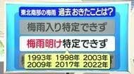 【天気／山形】過去実際に「梅雨明け」特定できず＆5日の詳しい天気　中村友祐気象予報士の天気予報(2)