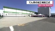 鹿児島市でてん茶の加工場起工式　2027年11月に完成予定　