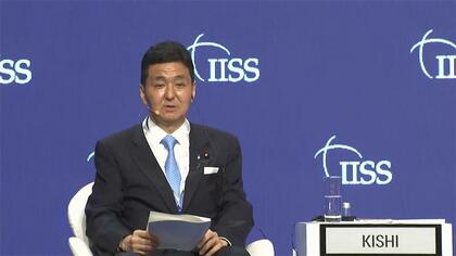 【速報】岸防衛相、スピーチで中ロ連携に懸念　日本の防衛力「抜本的強化」必要性を強調　アジア安全保障会議