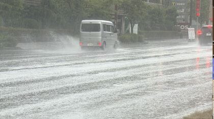 長野県内に本格的な雨　前線の南下で夜遅くにかけて大気不安定に　落雷や突風、局地的な激しい雨に注意　