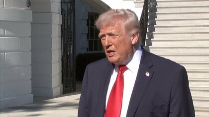 トランプ氏、イラン艦艇が封鎖海域に近づけば「直ちに排除する」と警告