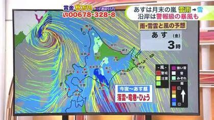 【吉井さんの天気予報 27日(木)】あすにかけて天気は目まぐるしく変化　沿岸は暴風に警戒を！週末は黄砂飛来の予想も…
