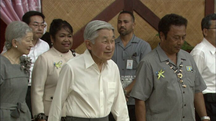 パラオ政府主催の晩さん会に出席された両陛下