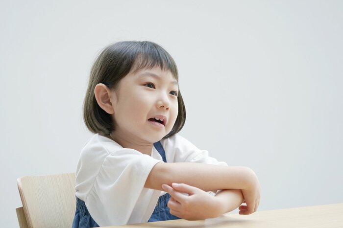 白井さんによれば、「小児ストロフルス」は8歳くらいまでの子供が発症する(画像はイメージ)