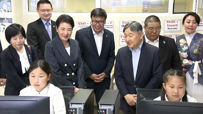 ウランバートル市郊外・ゲル地区にある公立学校をご訪問(7月9日)