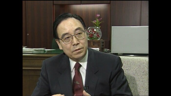 銃撃され瀕死の重傷を負った国松警察庁長官(当時)