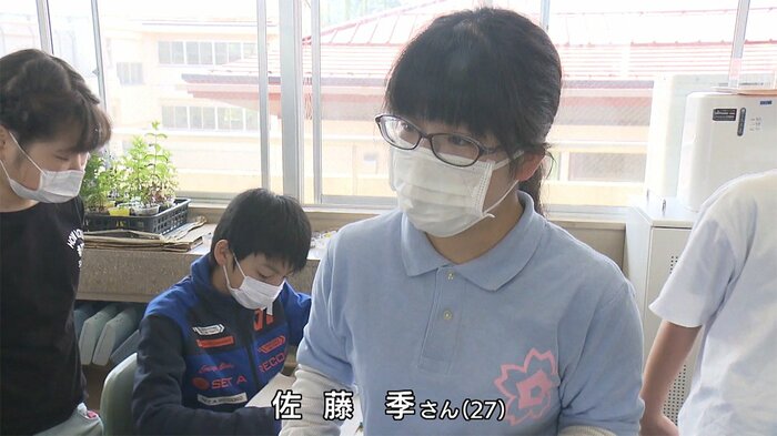 福島県相馬市桜丘小学校教員の佐藤季さん