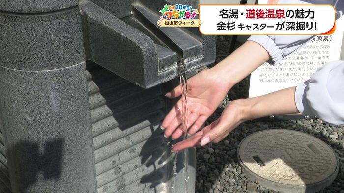 ここが「道後温泉第4分湯場」