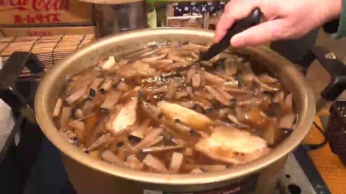 新メニューの「くじら汁」