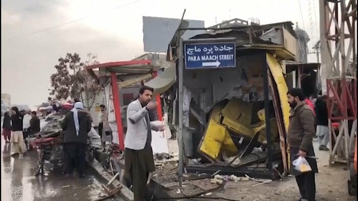 タリバン政権下のアフガニスタンで起きた爆破事件(2022年12月6日)