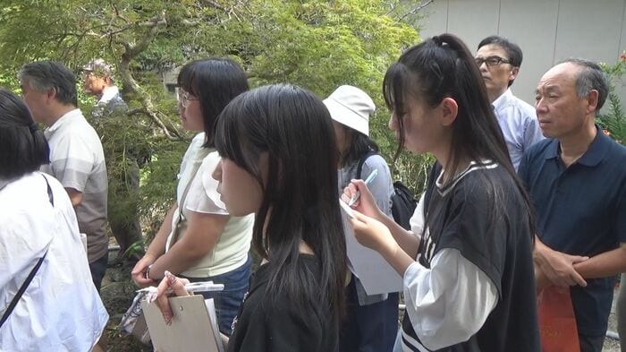 「わだつみのこえ80年の会」の高校生