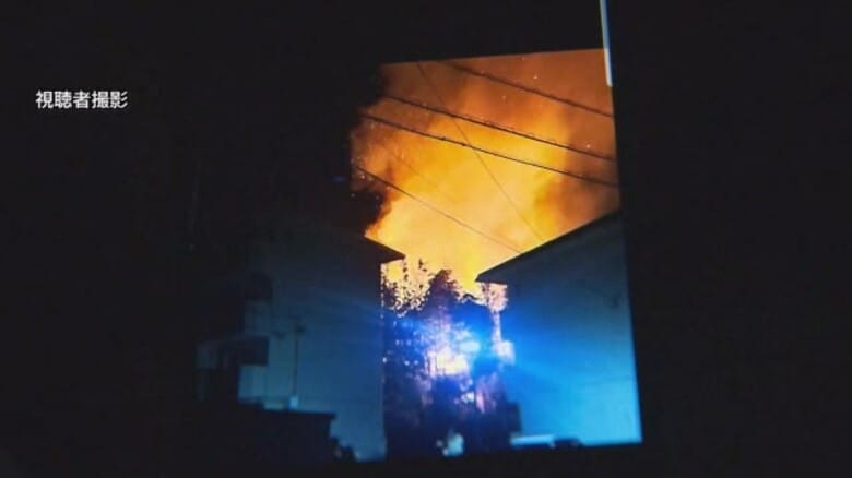 【速報】未明に寺の本堂と住宅などを焼く火事　高齢の男性住職と連絡取れず（島根・出雲市）｜FNNプライムオンライン