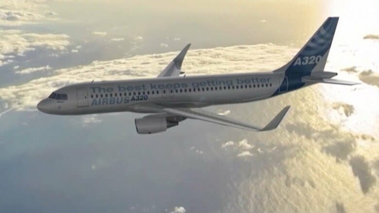 エアバス機A320シリーズに不具合、全世界で約6000機が運航停止へ　ソフトウェア改修のため｜FNNプライムオンライン