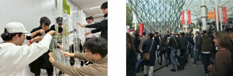 【摂南大学】光合成建築が世界最大規模の国際家具見本市へ