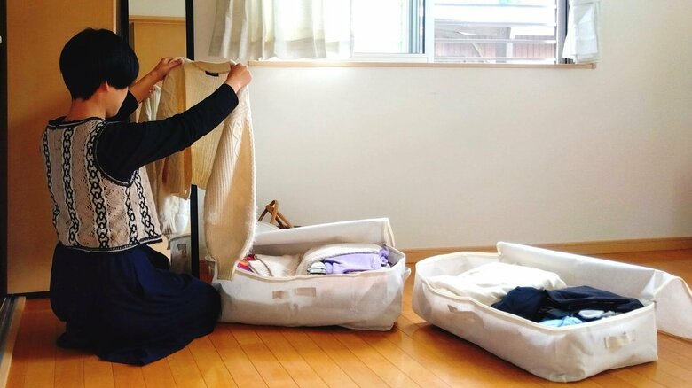 わが家の衣替えは家族4人分で30分！手間を減らして節約にも…季節の変わり目の「海保式」整理収納テクニック｜FNNプライムオンライン
