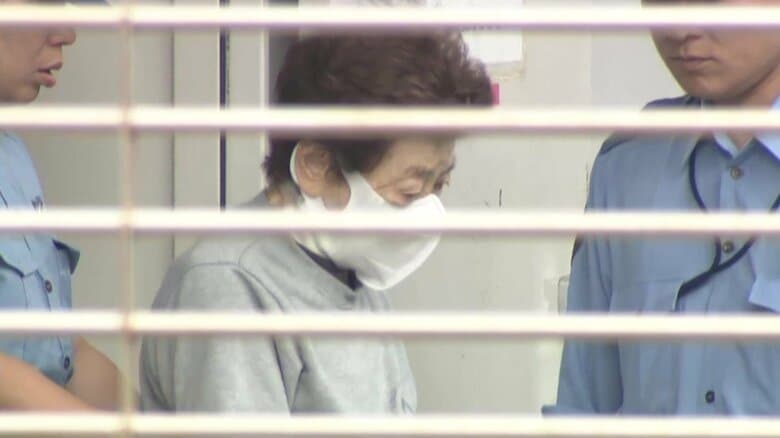 「介護に疲れた」91歳夫の首を絞め殺害した疑いで逮捕された妻（86）送検…犯行後に自分の首をカミソリで切り救急搬送　川崎市｜FNNプライムオンライン