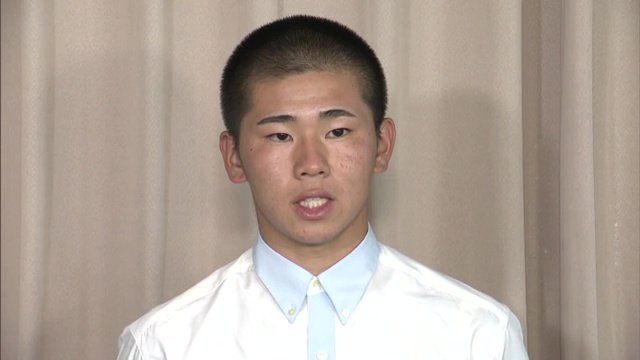 郡山・石田櫂大主将「全員野球　チャレンジャー精神で頑張っていきたい」